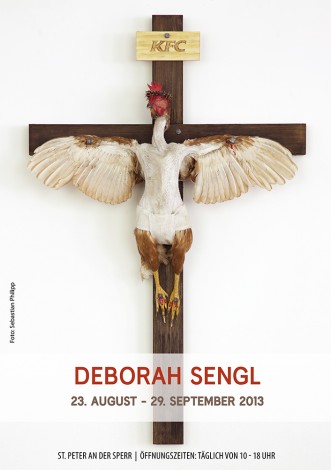 Locandina della mostra di Deborah Sengl